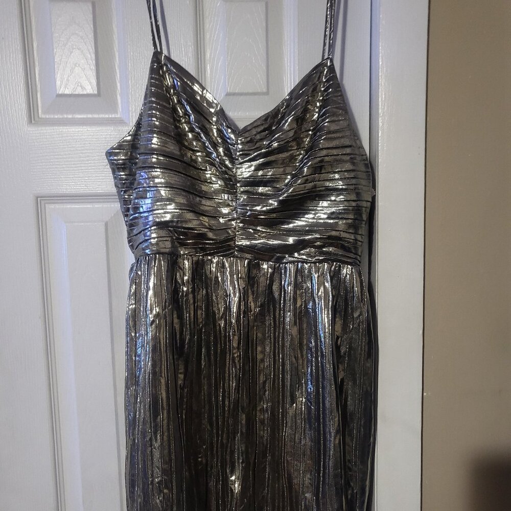 Michael Kors Metallic Gold Dress